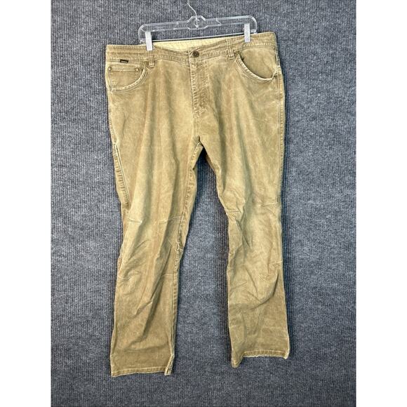 Kuhl Mens Ryder Pants Sz 40 Tan Rugged Work Wear Outdoor Hiking Camping Western - Picture 1 of 14